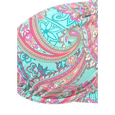 Lascana Women's Paisley Print Underwire Bikini Top