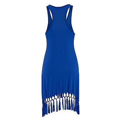 Lascana Women's Fringe Hem Beach Dress