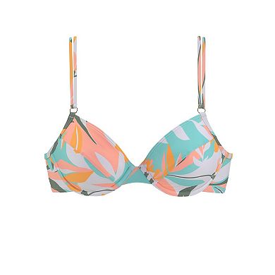 Lascana Women's Printed Underwire Bikini Top