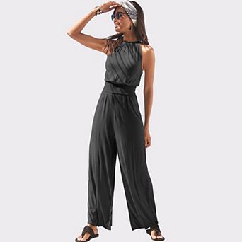 Lascana Women's Halter Neck Jumpsuit