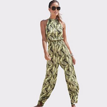 Lascana Women's Halter Neck Jumpsuit