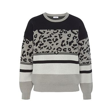 Lascana Women's Leopard Print Sweater