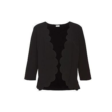 Lascana Women's Scallop Trim Blazer
