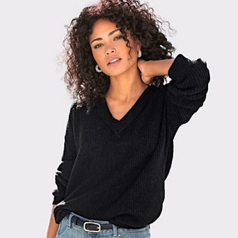 Lascana Women's Beaded Back Sweater