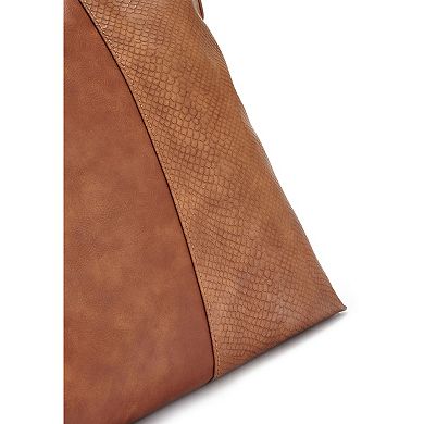 Lascana Women's Faux Leather Shoulder Bag, Cognac, Size O/S