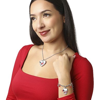 Peanuts Snoopy Heart Letter Bracelet