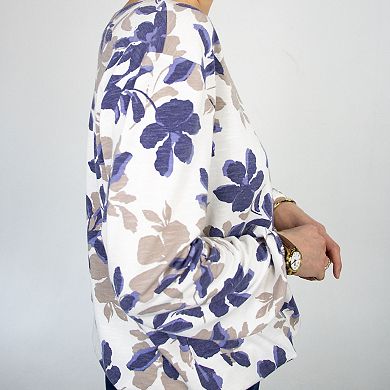Evelyn Floral Boatneck