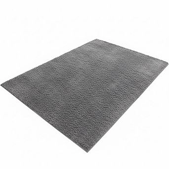 4x6 Grey Shag Rug Soft Non-Slip Area Carpet for Bedroom or Living Room
