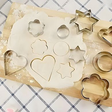 Stainless Steel Cookie Cutter 12 Pcs Set