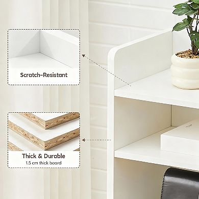 7-Compartment Desk Organizer: Sturdy, Adjustable, Multi-Use