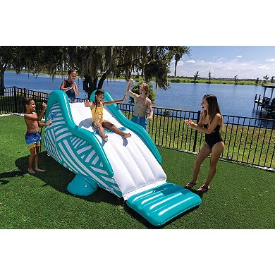 The Wiggle Sprinkler Slide