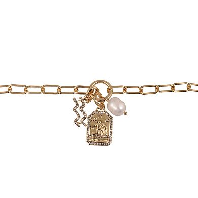 Hallmark Aquarius Pendant Necklace - Free Spirited & Unique