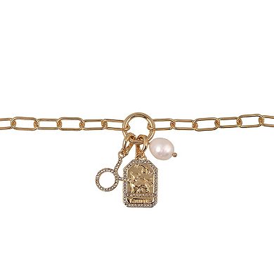 Hallmark Taurus Pendant Necklace - Grounded & Elegant