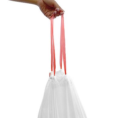 10.6 Gallon Kitchen Trash Bags with Drawstring (90-Count)