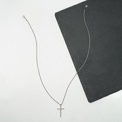 The Classic Cross Necklace in Sterling Silver