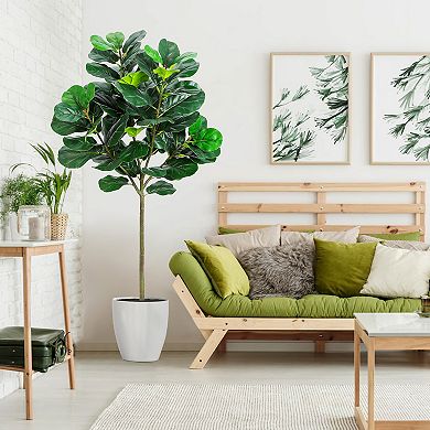 5.2 Ft Artificial Fiddle Leaf Fig Tree