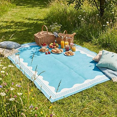 Fashionwu Washable Plastic Modern Abatract Simple Reversible Easy to Clean Lightweight Area Rugs