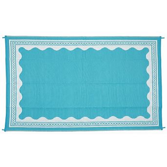 Fashionwu Washable Plastic Modern Abatract Simple Reversible Easy to Clean Lightweight Area Rugs