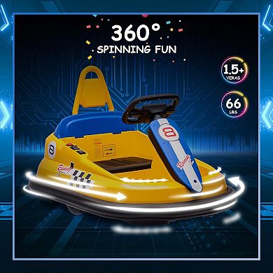 6V Bumper Cars for Kids
