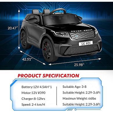 Electric Vehicles Ride on Car