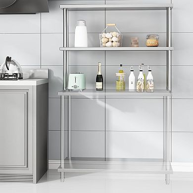 12x30 Double Utility Shelves Rack Deck