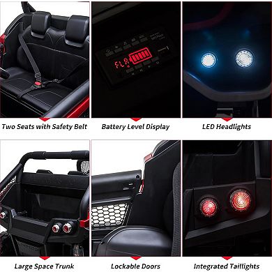 2-Seater Kids Ride on Truck Car