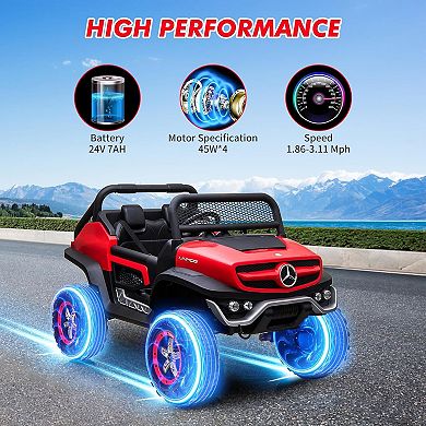 2-Seater Kids Ride on Truck Car