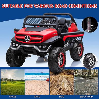 2-Seater Kids Ride on Truck Car