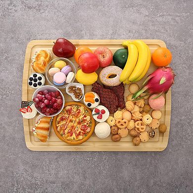 20"X15" Carbonized Bamboo Cutting Board