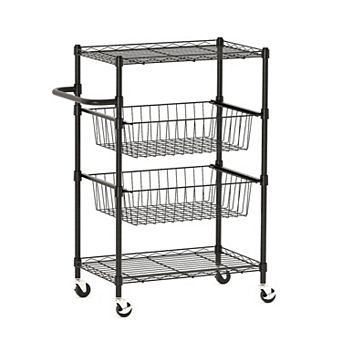 Heavy Duty 4 tier Rolling Cart