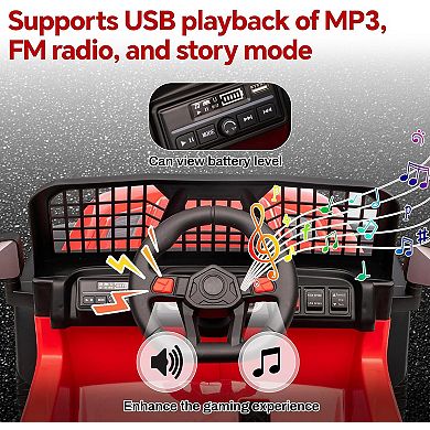 12V Electric Ride on Truck Car