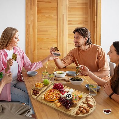 3 Pack Bamboo Charcuterie Boards Set