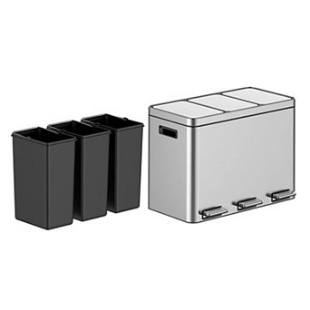 16 Gallon High-Capacity 3-Bin