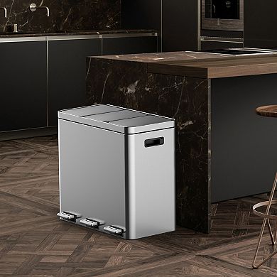 16 Gallon High-Capacity 3-Bin