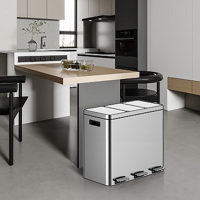 16 Gallon High-Capacity 3-Bin