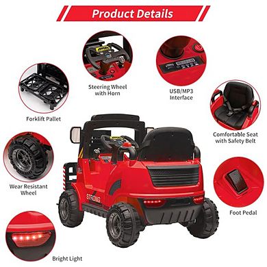 12V Ride On Forklift Truck Toy