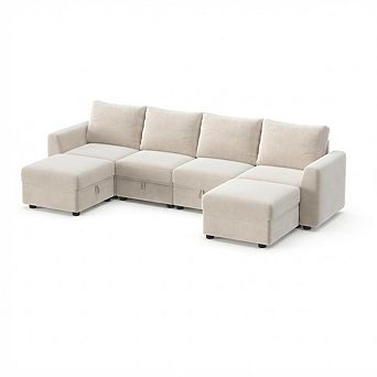 6-Seater Modular Sofa