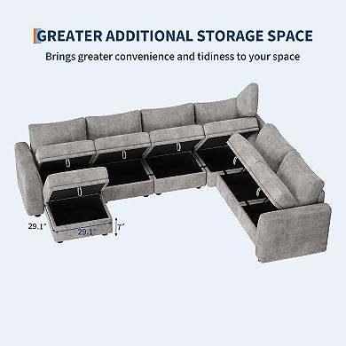 7-Seater Modular Sofa