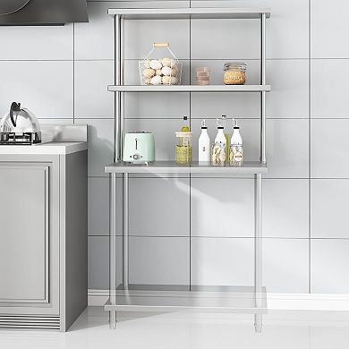 12x36 Double Utility Shelves Rack Deck