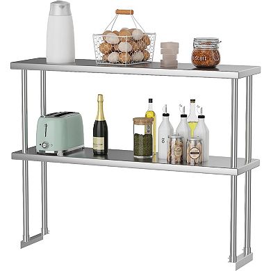 12x48 Double Utility Shelves Rack Deck