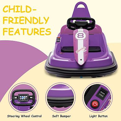6V Bumper Cars for Kids