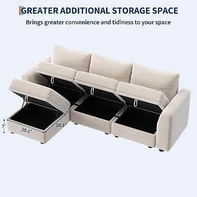4-Seater Modular Sofa