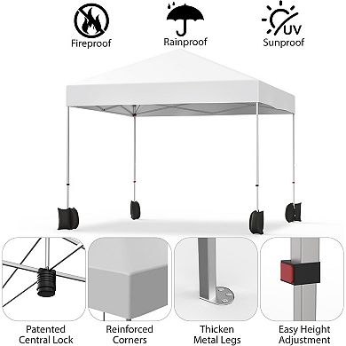 Center Lock 10x10 Pop Up Canopy Tent