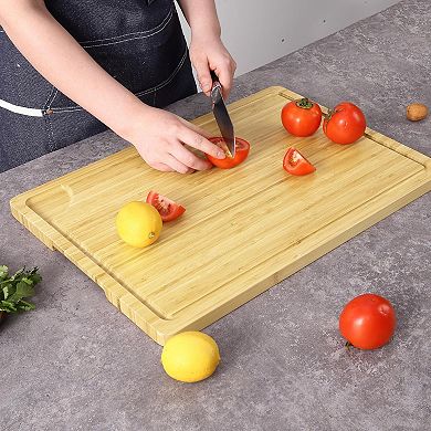 20 x 15 Inch Extra Large 100% Bamboo Cutting Board