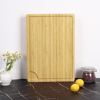 20 x 15 Inch Extra Large 100% Bamboo Cutting Board