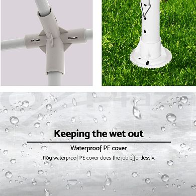 10'x30' Canopy Tent Outdoor Gazebo with 8 Removable Sidewalls