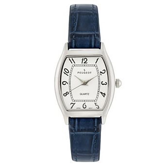 Peugeot Womens 26mm x 32mm Cushion Shape Watch with Leather Band