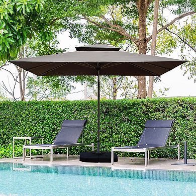 9x11 Rectangle Cantilever Umbrella