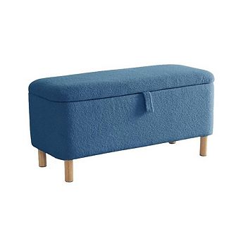 Cushioned Entryway Ottoman Bench