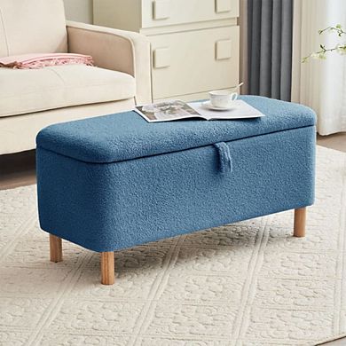 Cushioned Entryway Ottoman Bench
